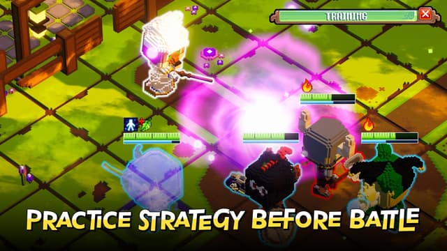 Practice Strategy Before Battle, a New Training Mode for Voxie Tactics! image
