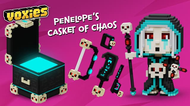 Penelope's Casket of Chaos Lootbox Brings New Weapons & Accessories to The Forge image