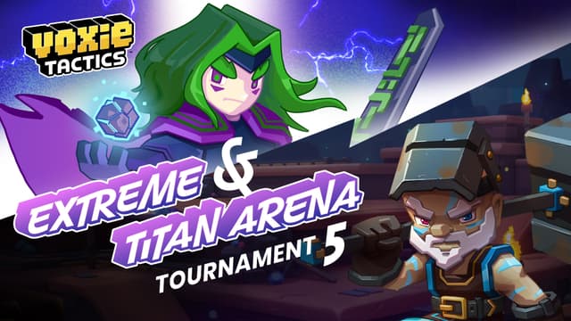 We’re Launching an Extreme & Titan Arena Tournament With 108,000+ $VOXEL Prize Pool! image